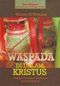 Waspada Di Dalam Kristus